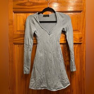 UO mini dress long sleeves